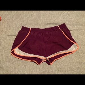 Athletic purple shorts
